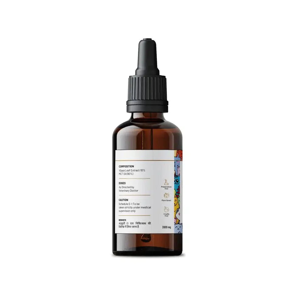 PolyHerbs - CBD Oil for Pets 3000mg | for Anxiety, Pain, Seizures, Tumor & More