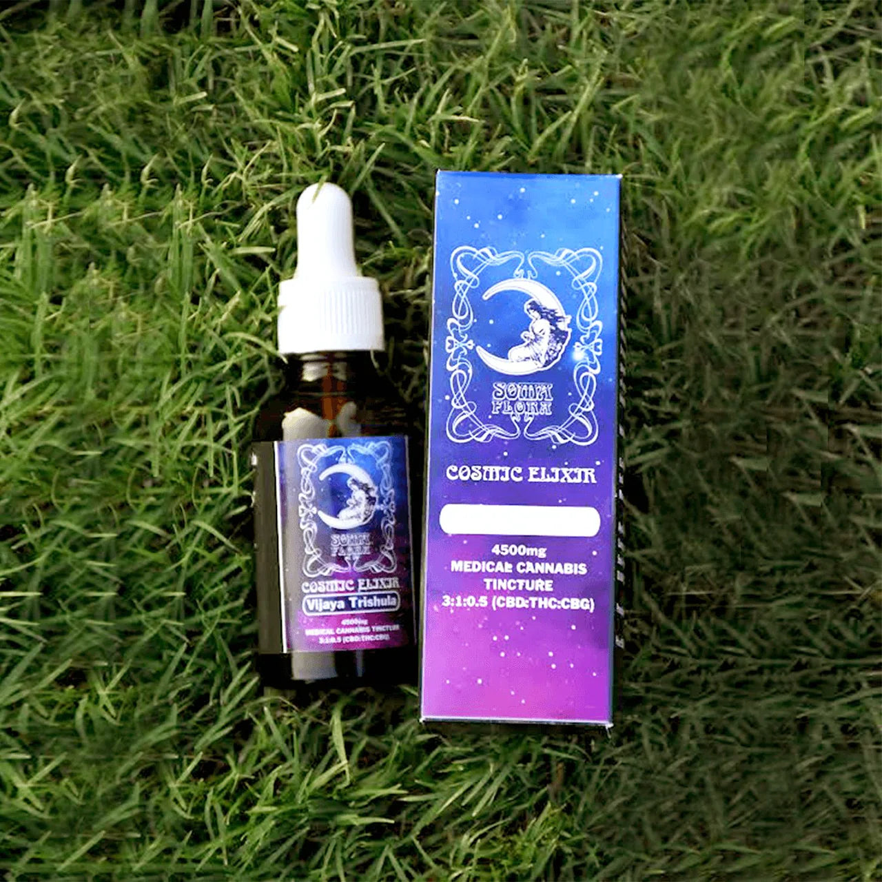 Soma Flora Vijaya Cosmic Elixir CBD: THC: CBG oil tincture 4500mg