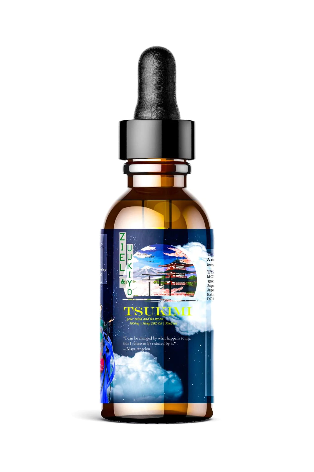 Ziel&Uukiyo TSUKIMI - 5000mg CBD Oil