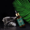 samarth vijaya tailum 2500mg cbd oil concept image with leaf